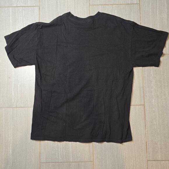 VTG the ADICTS Made In England World Tour 2003 Shirt Punk Orange ADX XL - Picture 6 of 6